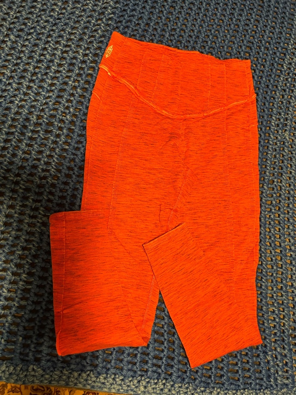 Orange Active Leggings